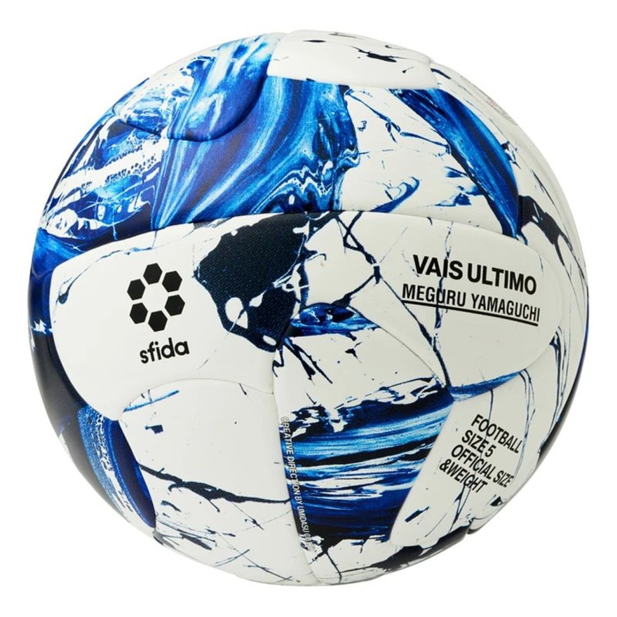 スフィーダ（SFIDA）（メンズ、レディース）VAIS ULTIMO Match SB-21VU02 WHT/BLU 検定球  スポーツ用品はスーパースポーツゼビオ