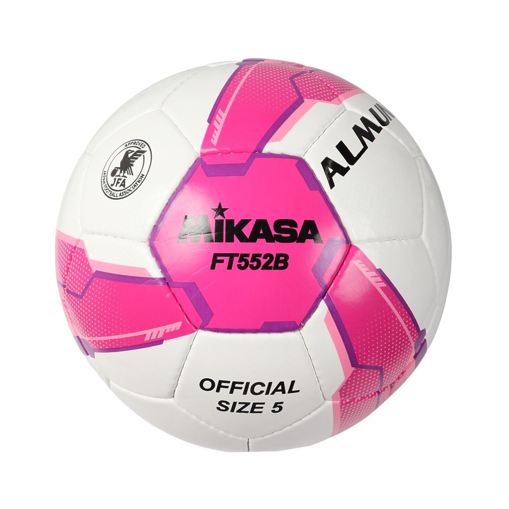 ミカサ（MIKASA）（メンズ、レディース）サッカーボールALMUND 検定球5号 手縫い FT552B-PV