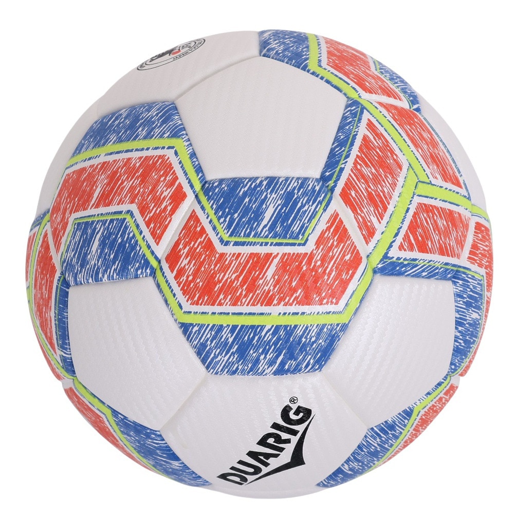 デュアリグ（DUARIG）（キッズ）サッカーボール 5号球 検定球 高周波 2S8667-AHBL-781IM WHBL