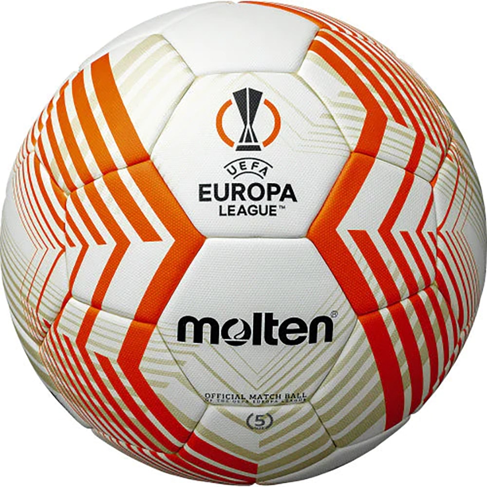 モルテン（molten）（メンズ）サッカーボール 5号球 検定球 UEFAヨーロッパリーグ F5U5000-23