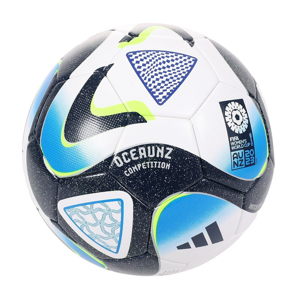 アディダス（adidas）（メンズ、レディース）サッカーボール 5号球 検定球 オーシャンズ コンペティション AF571CO 2023 FIFA主要大会 公式試合球