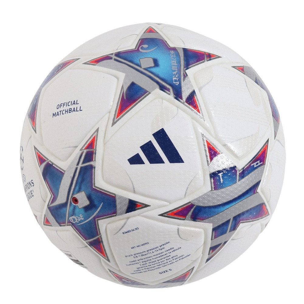 アディダス（adidas）（メンズ、レディース）サッカーボール 5号球 検定球 FINALE 23-24 PRO AF5400WSL