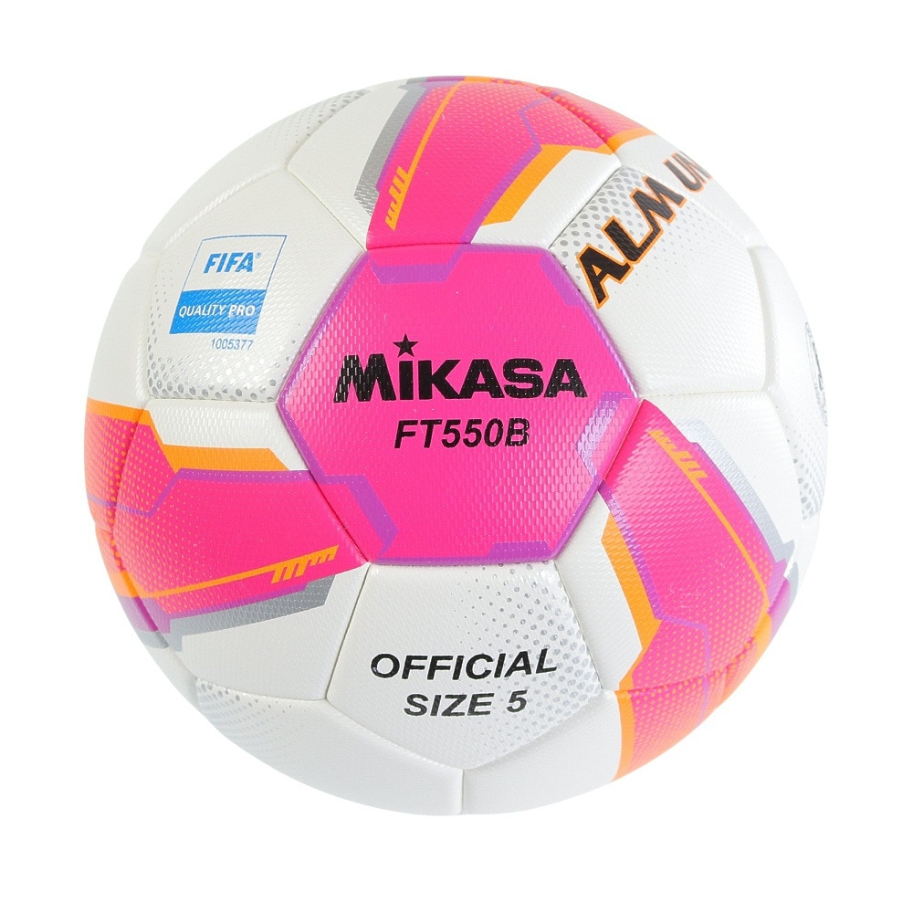 ミカサ（MIKASA）（メンズ）サッカーボール 5号球 検定球 FIFA 貼り PV ALMUNDO FT550B-PV-FQP