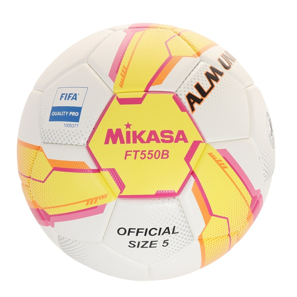 ミカサ（MIKASA）（メンズ、レディース）サッカーボール 5号球 検定球 ALMUNDO FIFA 貼り FT550B-YP-FQP