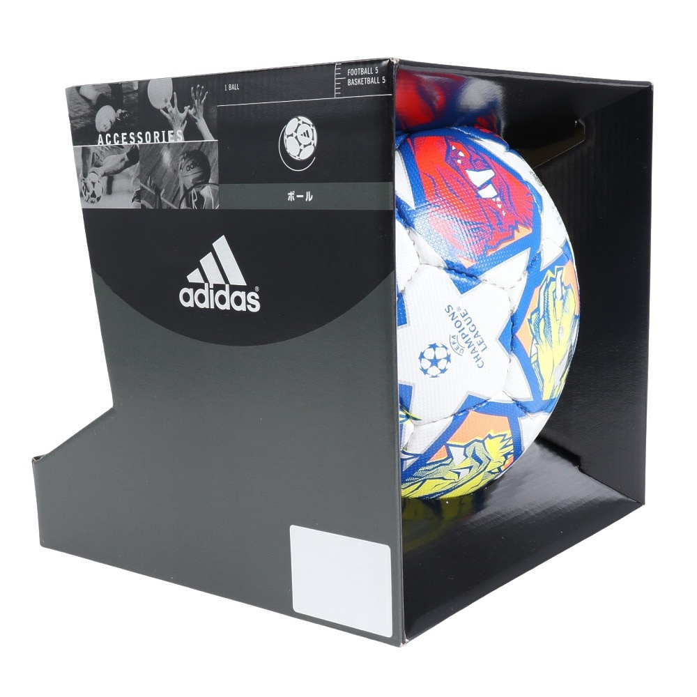 アディダス（adidas）（メンズ）サッカーボール 5号球 検定球 フィナーレ ロンドン リーグ ルシアーダ AF5401LO