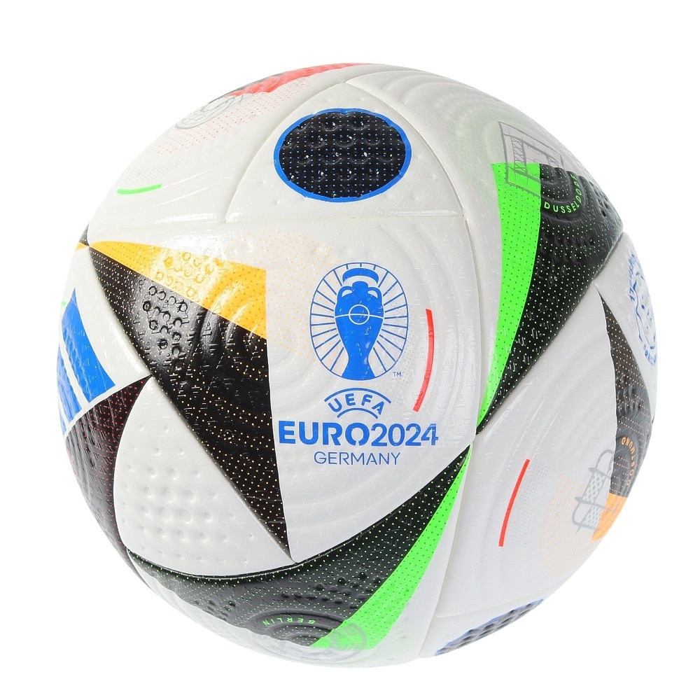 アディダス（adidas）（メンズ）サッカーボール 5号球 検定球 UEFA EURO2024 フースバルリーベ プロ AF590