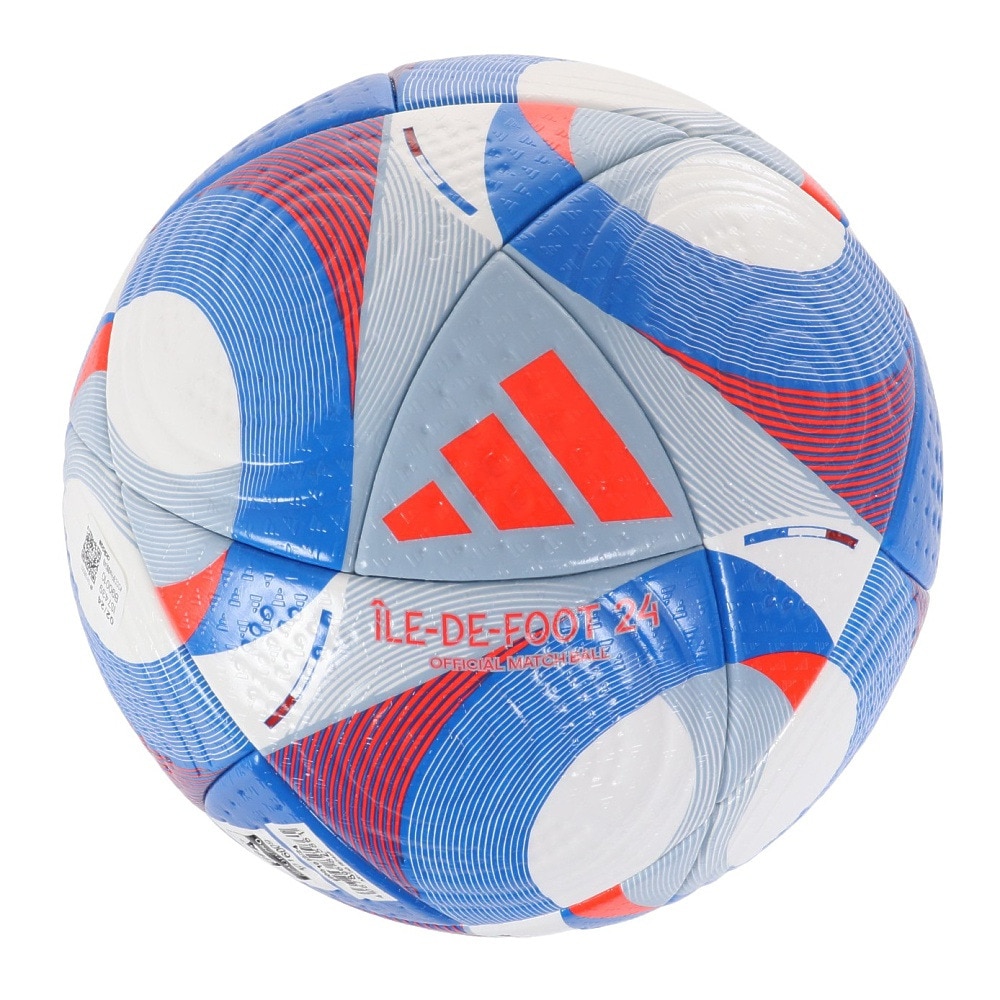 アディダス（adidas）（メンズ）サッカーボール 5号球 検定球 イルデフット 24 プロ AF585