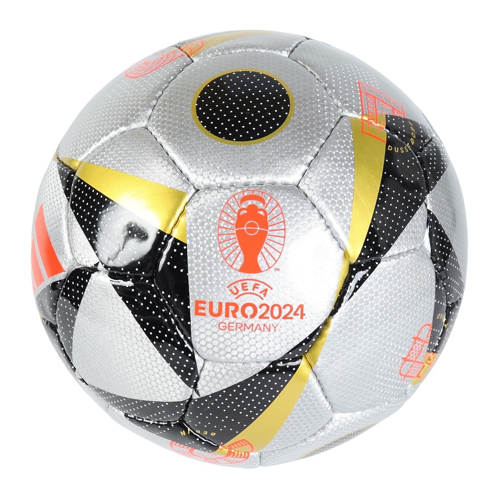 アディダス（adidas）（メンズ、レディース）サッカーボール 5号球 検定球 決勝球 ユーロ EURO2024 フースバルリーベ フィナーレ リーグ ルシアーダ AF592LUF