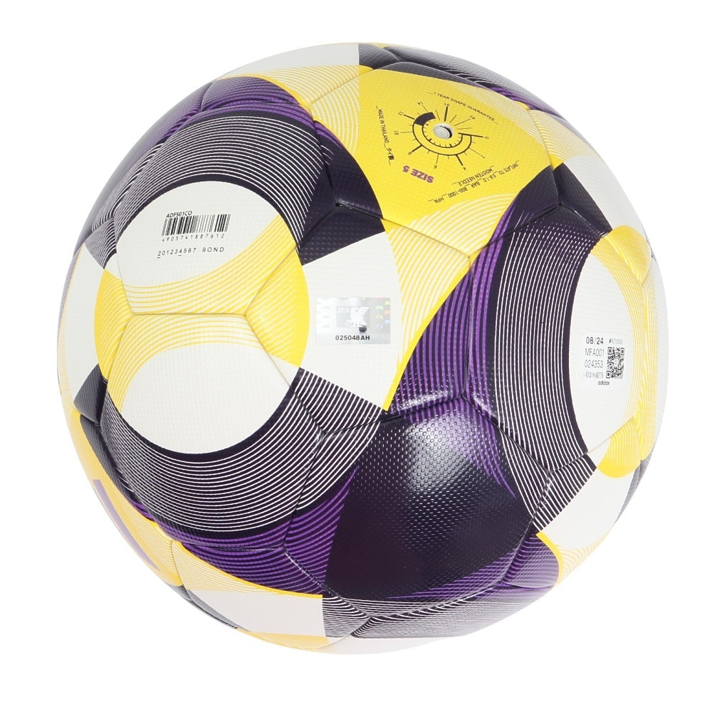 アディダス（adidas）（メンズ、レディース）サッカーボール 5号球 検定球 FIFA2025 コネクト25 コンペティション ADF501CO