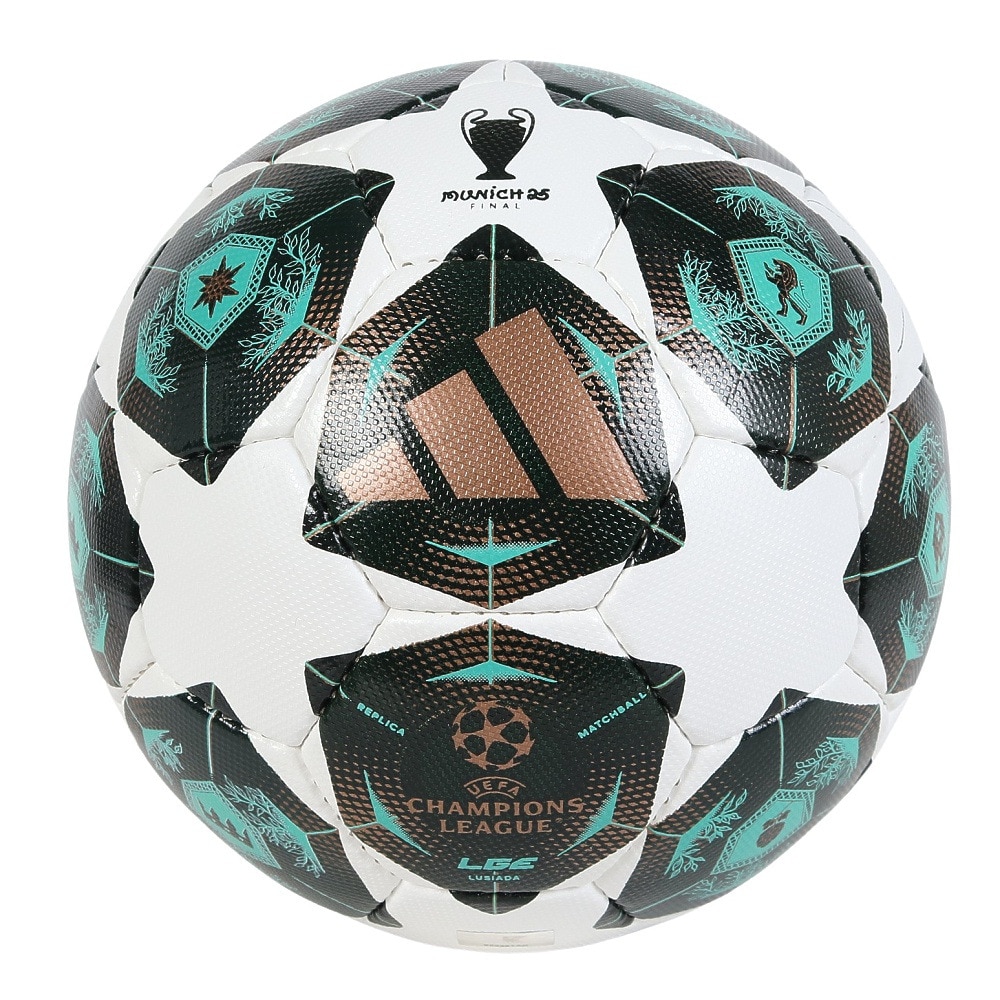 アディダス（adidas）（メンズ）サッカーボール 5号球 検定球 フィナーレ ミュンヘン リーグルシアーダ ADF541MU