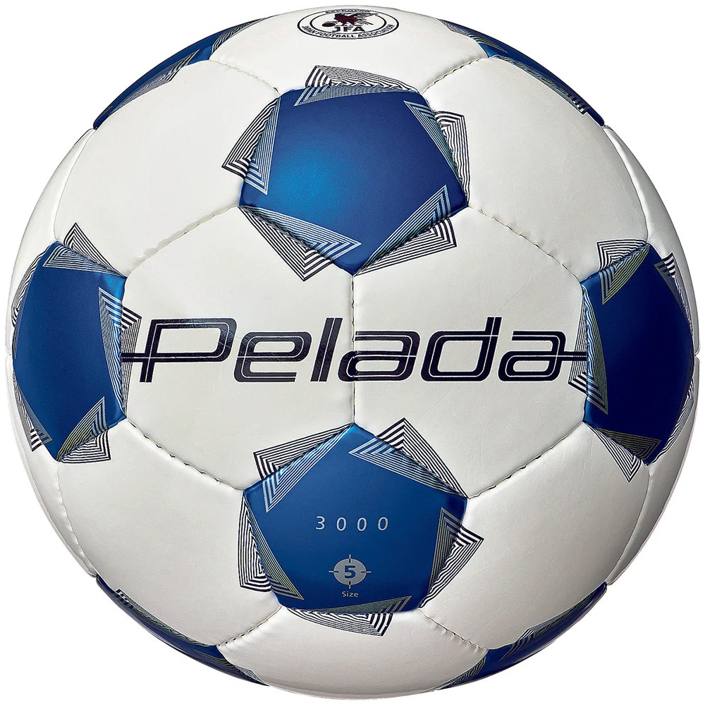モルテン（molten）（メンズ）サッカーボール 5号球 検定球 ペレーダ3000 シロ×アオ F5K3000-WB