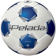 (メンズ)サッカーボール 5号球 検定球 ペレーダ3000 シロ×アオ F5K3000-WB