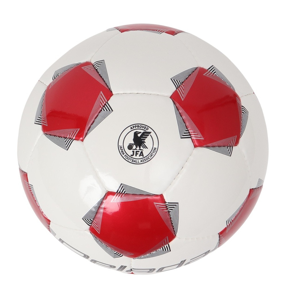 モルテン（molten）（メンズ）サッカーボール 5号球 検定球 ペレーダ3000 シロ×アカ F5K3000-WR