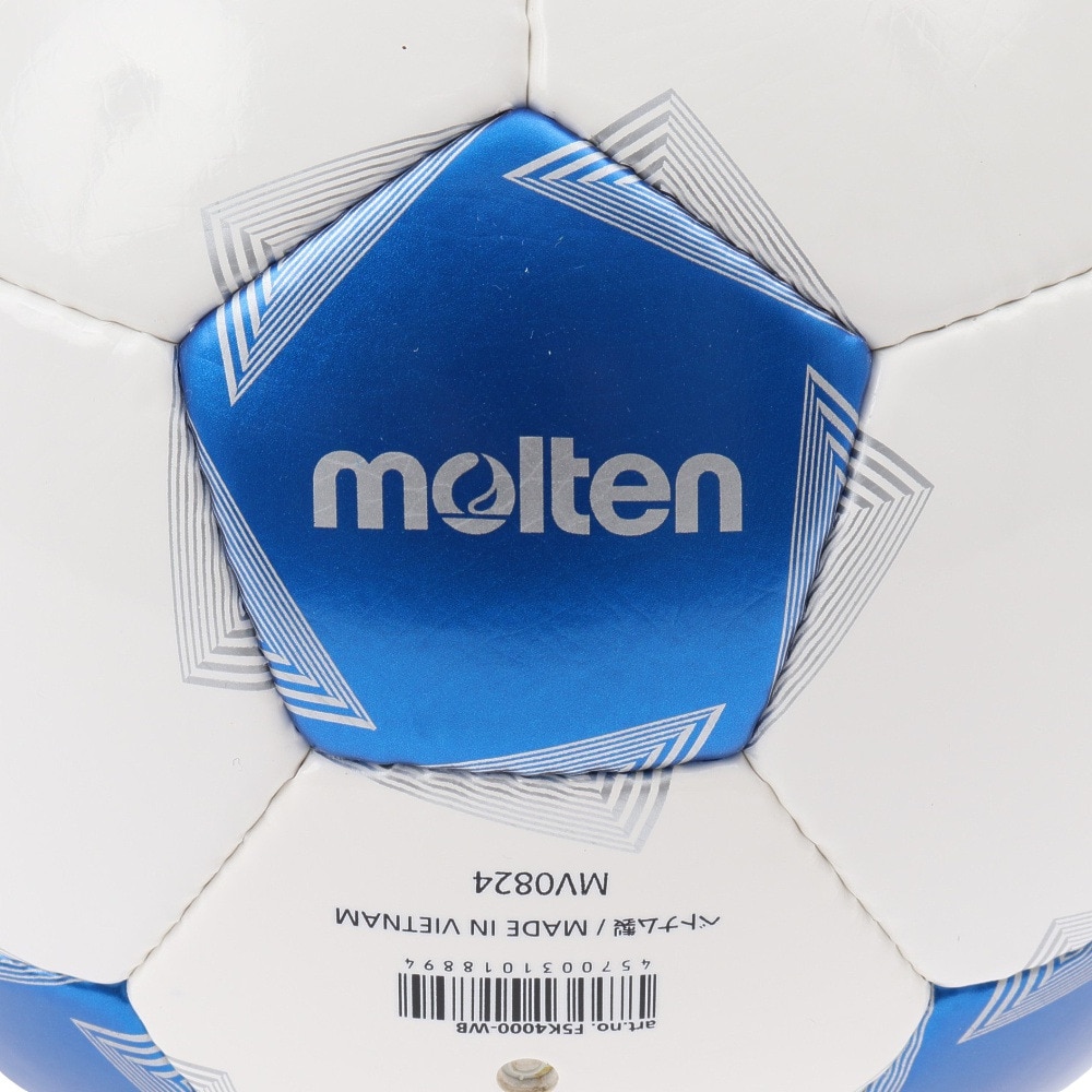 モルテン（molten）（メンズ）サッカーボール 5号球 検定球 ペレーダ4000 手縫い F5K4000-WB