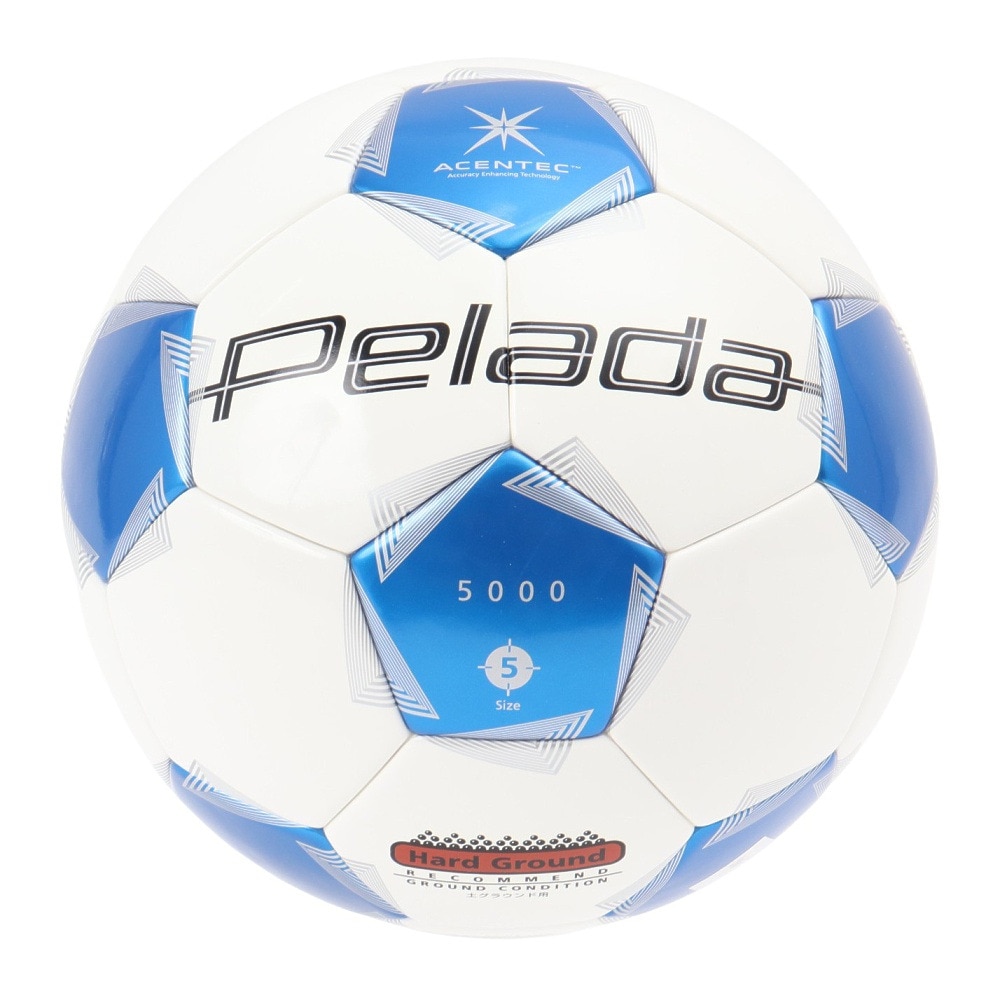 モルテン（molten）（メンズ）サッカーボール 5号球 検定球 ペレーダ5000 土用 F5K5001-WB