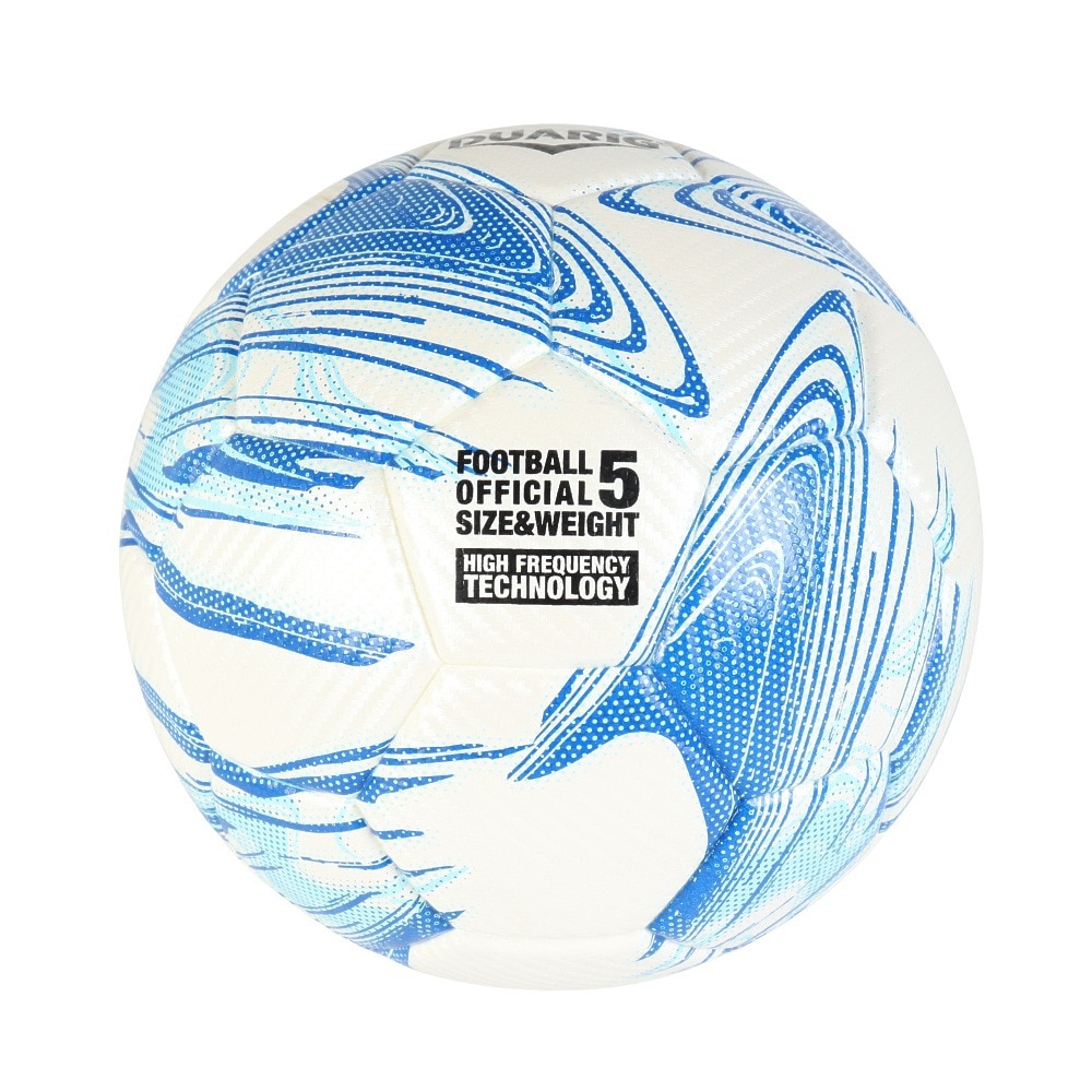 デュアリグ（DUARIG）（メンズ）検定球 高周波サッカーボール5号球 5S0001-AHBL-781IM WxBLU