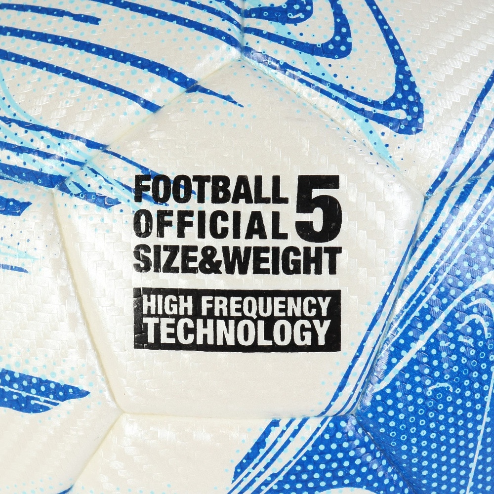 デュアリグ（DUARIG）（メンズ）検定球 高周波サッカーボール5号球 5S0001-AHBL-781IM WxBLU