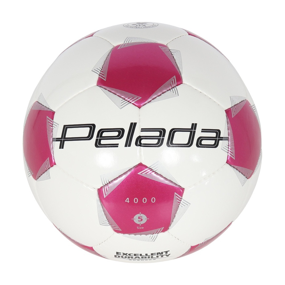 モルテン（molten）（メンズ、レディース）サッカーボール 5号球 検定球 ペレーダ4000 F5K4000-WM