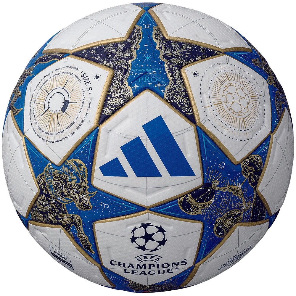アディダス（adidas）（メンズ）サッカーボール 5号球 検定球 フィナーレ25ー26 プロ ADF540WB