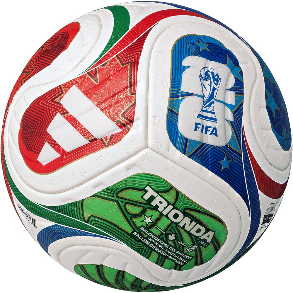 アディダス（adidas）（メンズ、レディース）サッカーボール 5号球 検定球 ワールドカップ2026 プロ ADF520