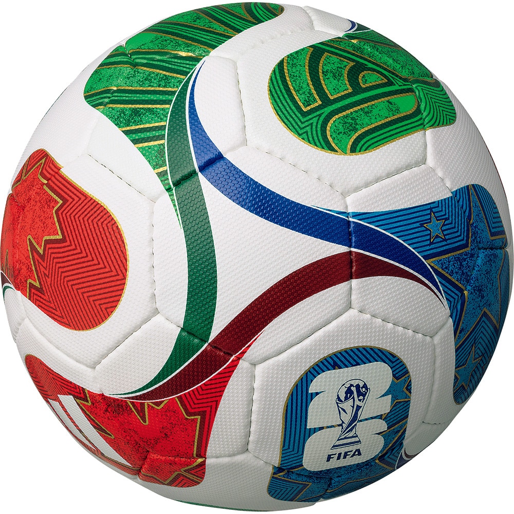 アディダス（adidas）（メンズ、レディース）サッカーボール 5号球 検定球 ワールドカップ2026 リーグ ルシアーダ ADF522LU