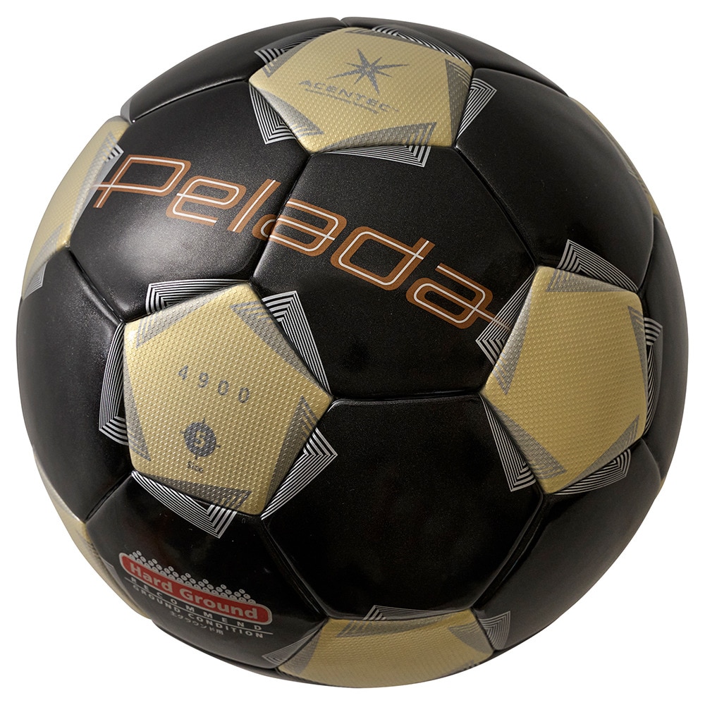 モルテン（molten）（メンズ、レディース）【先行予約商品】 サッカーボール 5号球 ペレーダゴールドエディション クロキン F4K4901-KZ