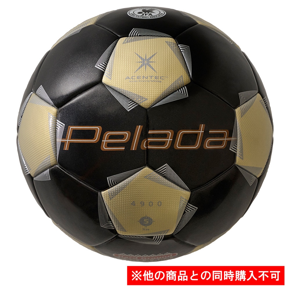 モルテン（molten）（メンズ、レディース）【先行予約商品】 サッカーボール 5号球 ペレーダゴールドエディション クロキン F4K4901-KZ