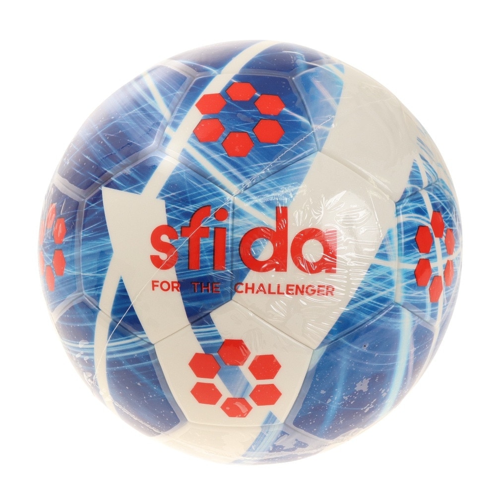 スフィーダ（SFIDA）（メンズ）サッカーボール 5号球 ELECTRIC DRIBBLER SB-21ED01 BLU/WHT 5