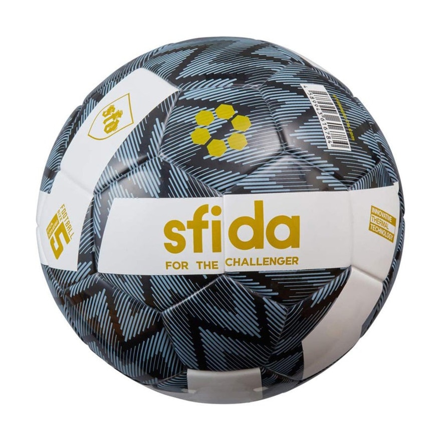 スフィーダ（SFIDA）（メンズ）サッカーボール 5号球 Noiser Ball 5 SB-21NS01 BLK 5