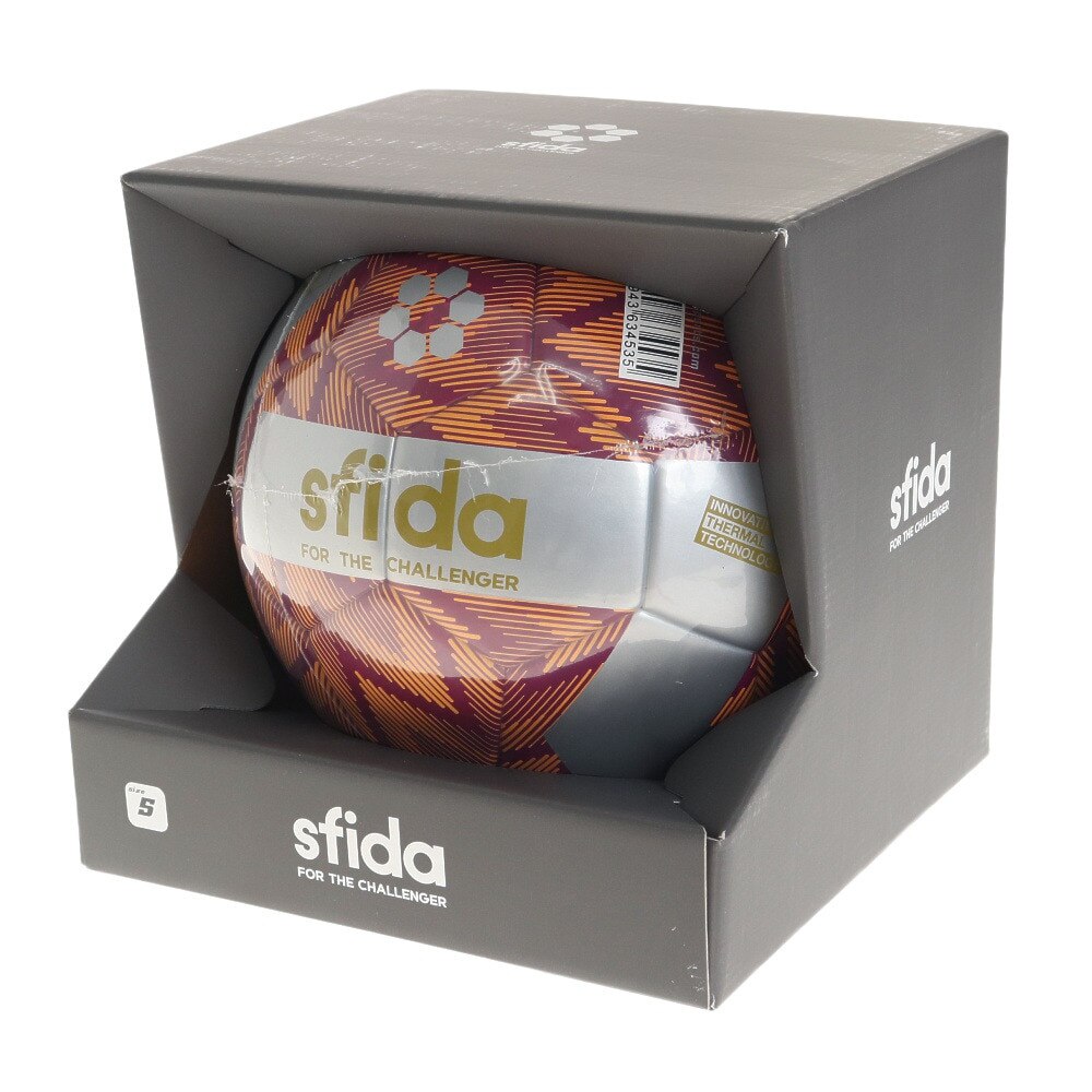 スフィーダ（SFIDA）（メンズ）サッカーボール 5号球 Noiser Ball 5 SB-21NS01 PPL