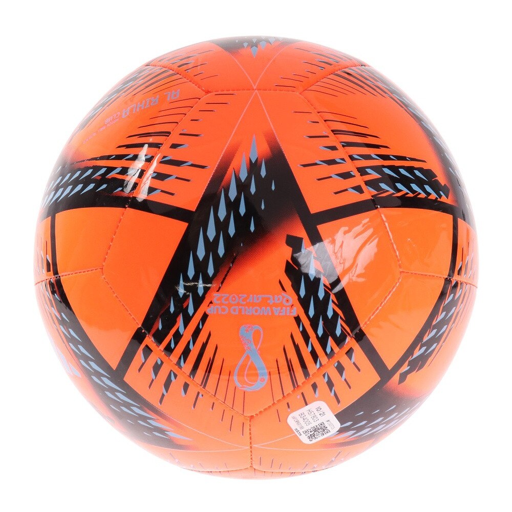 アディダス（adidas）（メンズ）サッカーボール 5号球 アル・リフラ クラブ オレンジ色 AF5896OR