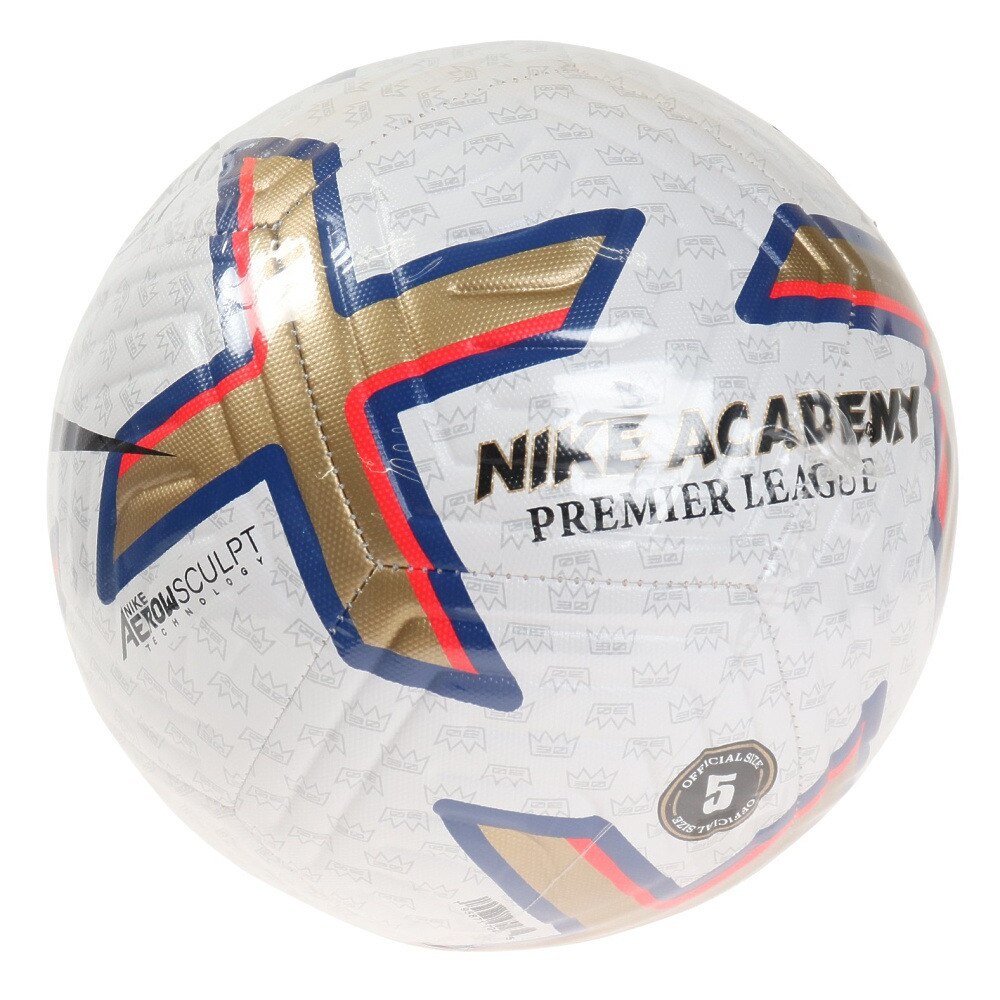 ナイキ（NIKE）（メンズ）サッカーボール 5号球 プレミアリーグ アカデミー FA22 DN3604-102-5