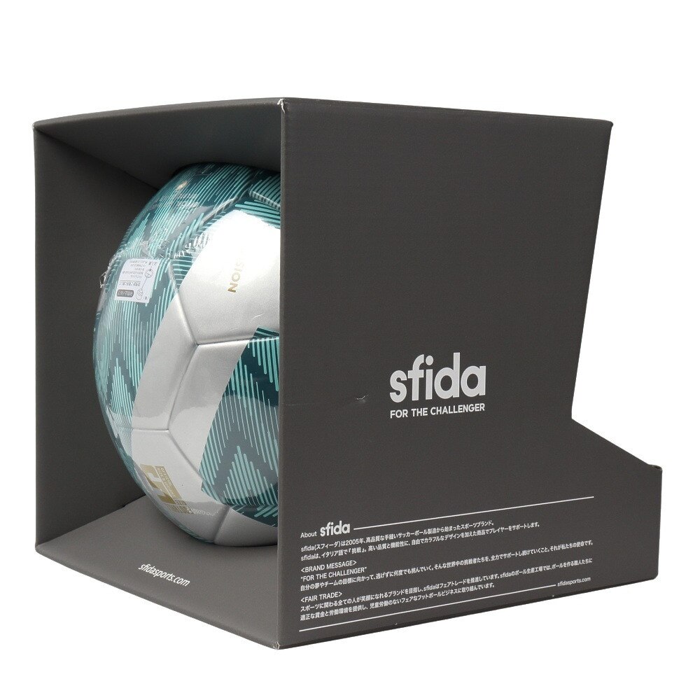 スフィーダ（SFIDA）（メンズ）サッカーボール 5号球 Noiser Ball 5 SB-21NS01 GRN