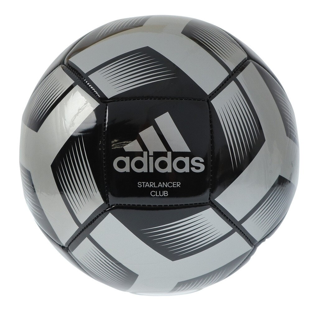 アディダス（adidas）（メンズ）サッカーボール 5号球 スターランサー クラブ AF5910BKSL