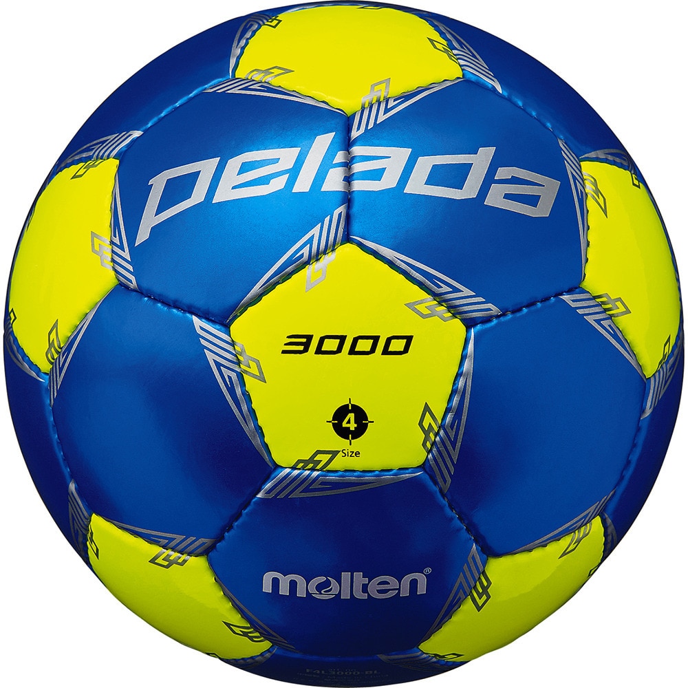 モルテン サッカーボール 4号球 (小学校用) ジュニア ペレーダ3000 F4L3000-BL 検定球 自主練 ４ 148 サッカー