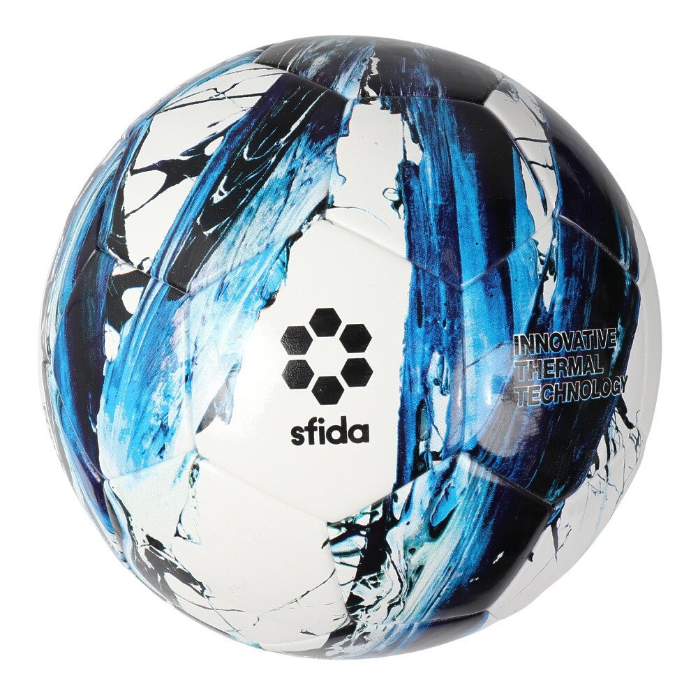 もらって嬉しい出産祝い SFIDA スフィーダ サッカーボール4号 VAIS ULTIMO JR SB−21VU04 SB21VU04  WHTBLU