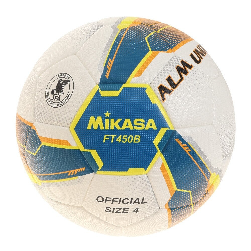 ミカサ（MIKASA）（キッズ）サッカーボール ALMUND 検定球4号 貼り FT450B-BLY