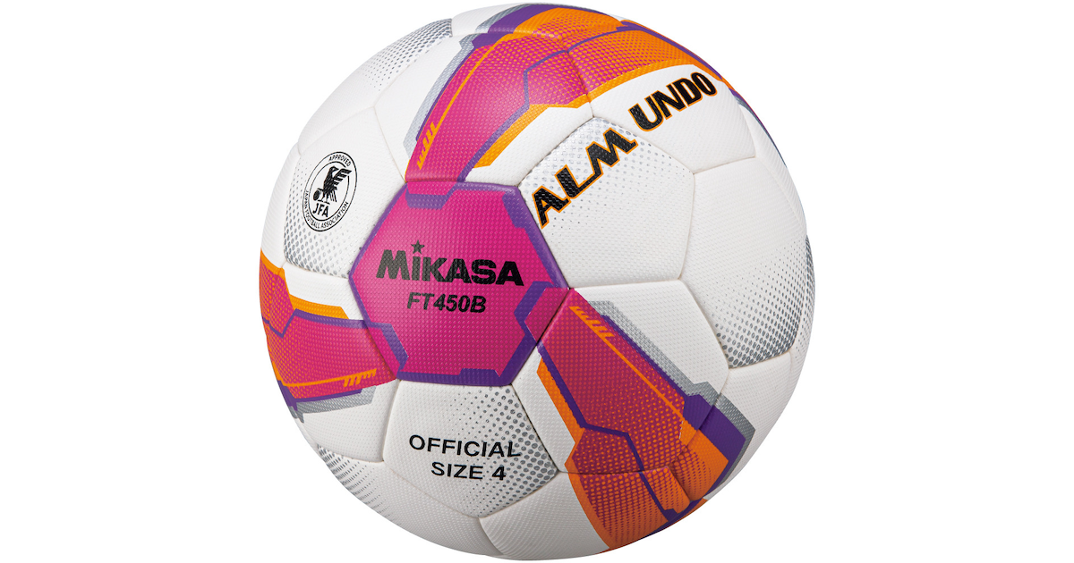 サッカーボールalmund 検定球4号 貼り Ft450b Pv ミカサ スポーツ用品はスーパースポーツゼビオ