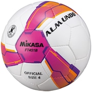 ミカサ（MIKASA）（キッズ）サッカーボール ALMUND 検定球4号 手縫い FT451B-PV