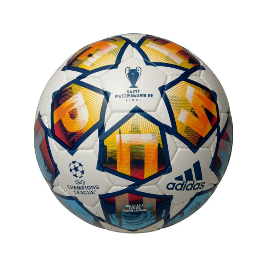 アディダス（キッズ）サッカーボール 4号球 検定球 フィナーレ SP リーグ ルシアーダ AF4401SP