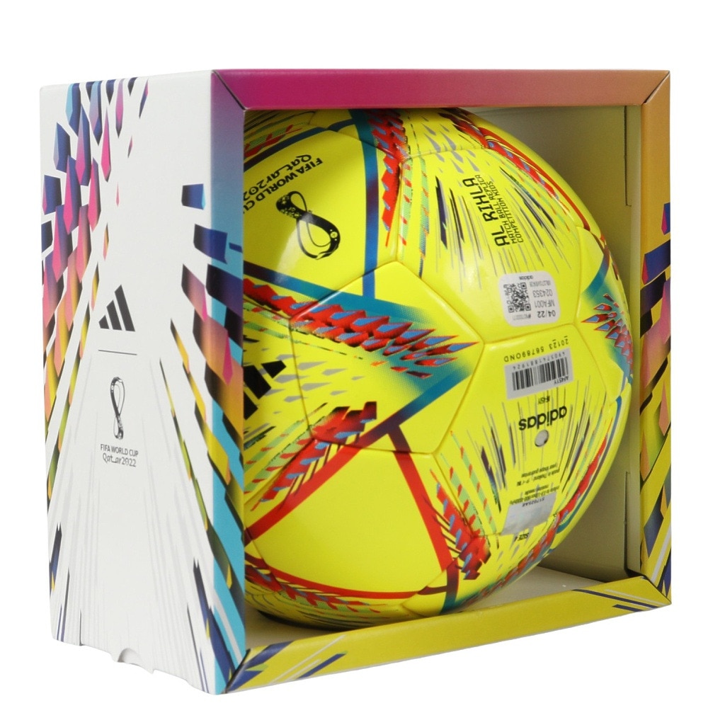 アディダス｜サッカーボール 4号球 アル・リフラ コンペティション キッズ 黄色 AF451Y - スポーツ用品はスーパースポーツゼビオ