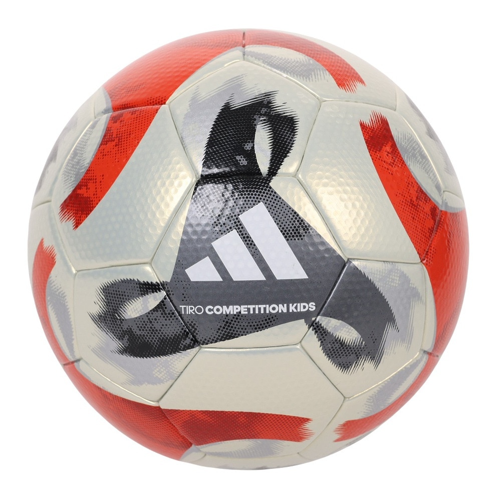 アディダス（adidas）（キッズ）サッカーボール 4号球 検定球 TIRO コンペティションキッズ AF4713GBK