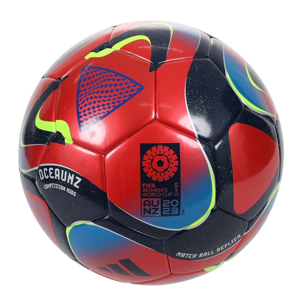 アディダス（キッズ）サッカーボール 4号球 オーシャンズ コンペティション キッズ AF471R 2023 FIFA主要大会 公式試合球