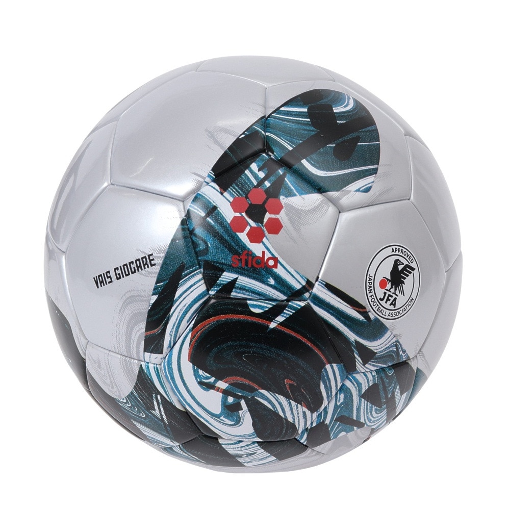 ＳＦＩＤＡ ジュニア サッカーボール 4号球 VAIS GIOCARE JR 4 SB-23VG03 SLV/BLK ４ 251 ボール