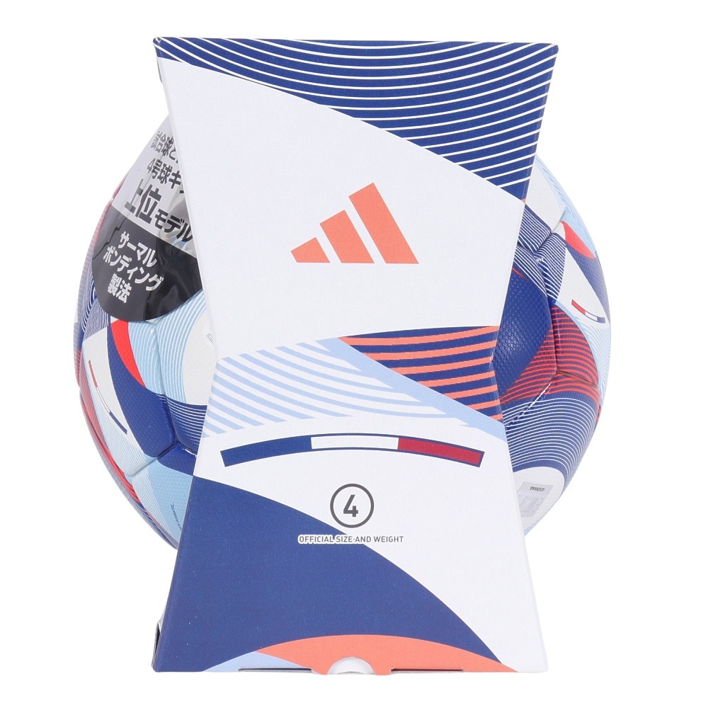 アディダス（adidas）（キッズ）キッズ サッカーボール 4号球 検定球 FIFA24 スペシャルエディション AF485