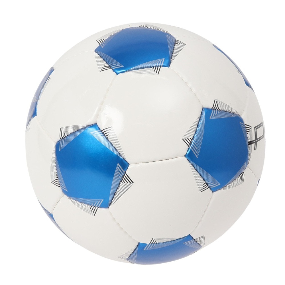 モルテン（molten）（キッズ）サッカーボール 4号球 検定球 ペレーダ3000 シロ×アオ F4K3000-WB