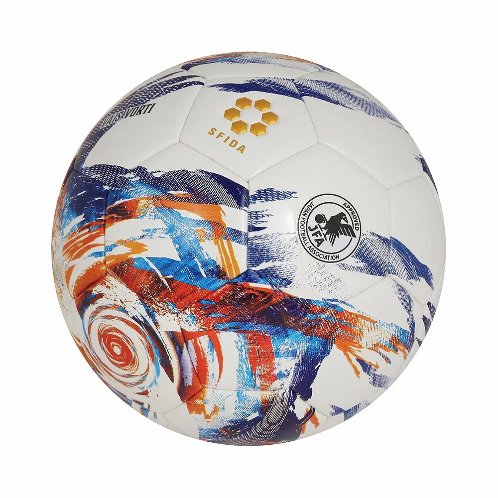 スフィーダ（SFIDA）（キッズ）【新商品】サッカーボール 4号球 検定球 VAIS VORTI JR SB-25VV03 WHT/BLU