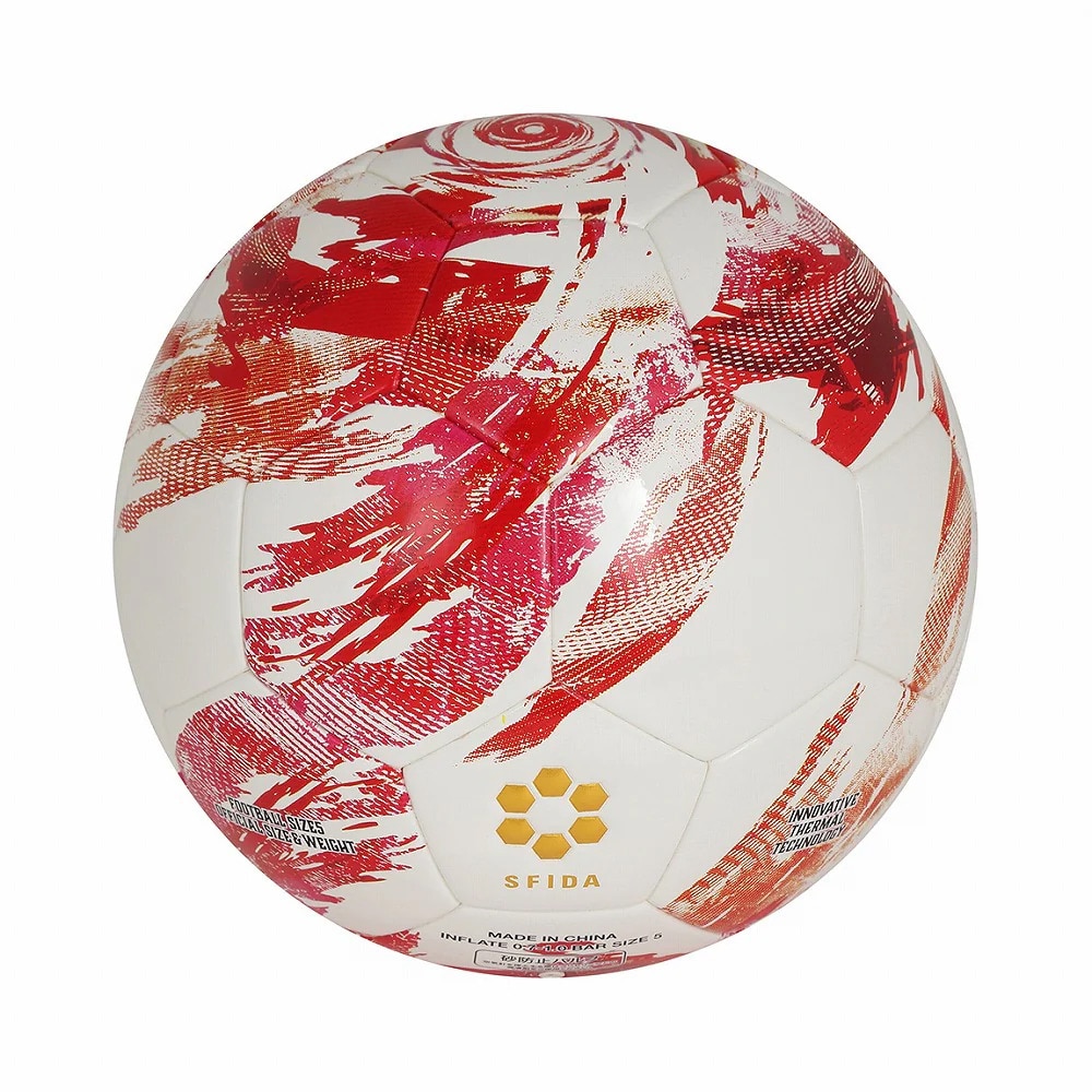 スフィーダ（SFIDA）（キッズ）【新商品】サッカーボール 4号球 検定球 VAIS VORTI JR SB-25VV03 WHT/RED