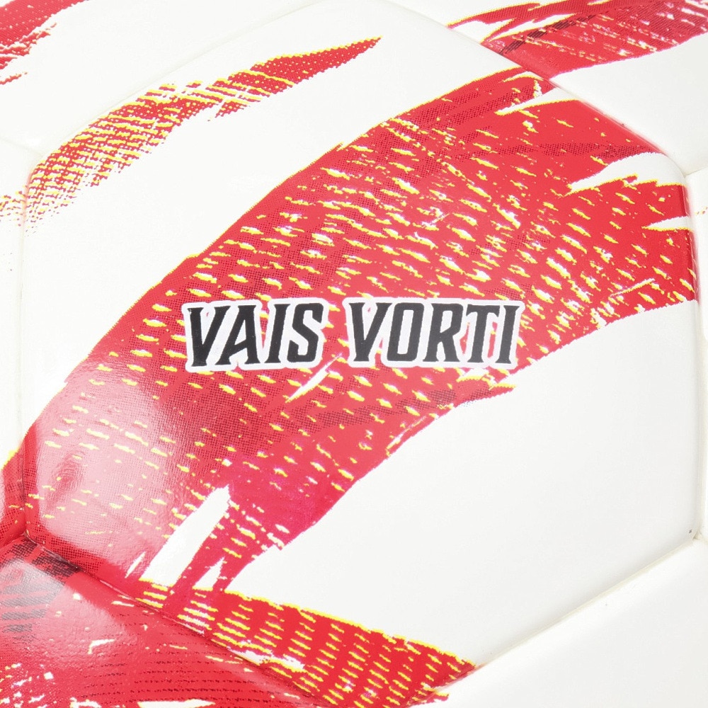 スフィーダ（SFIDA）（キッズ）サッカーボール 4号球 検定球 VAIS VORTI JR SB-25VV03 WHT/RED