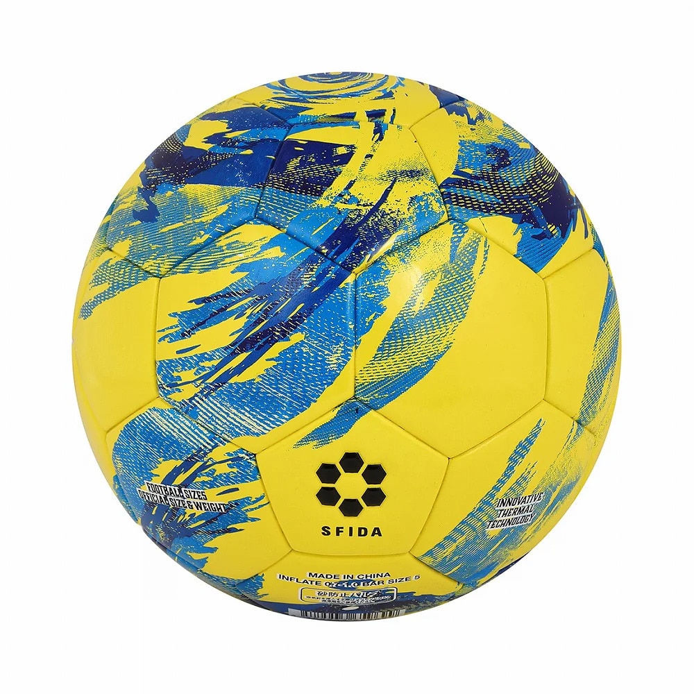 スフィーダ（SFIDA）（キッズ）【新商品】サッカーボール 4号球 検定球 VAIS VORTI JR SB-25VV03 YEL/BLU